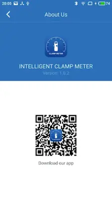 INTELLIGENT CLAMP METER android App screenshot 0