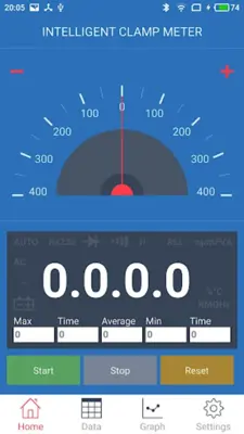 INTELLIGENT CLAMP METER android App screenshot 5